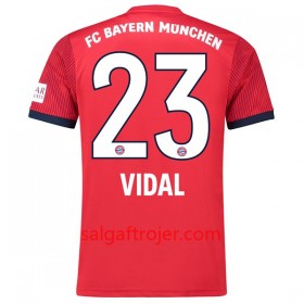 FC Bayern München Fodboldtrøjer Vidal 23 Hjemmebanesæt 2018/19 Kort ærmer